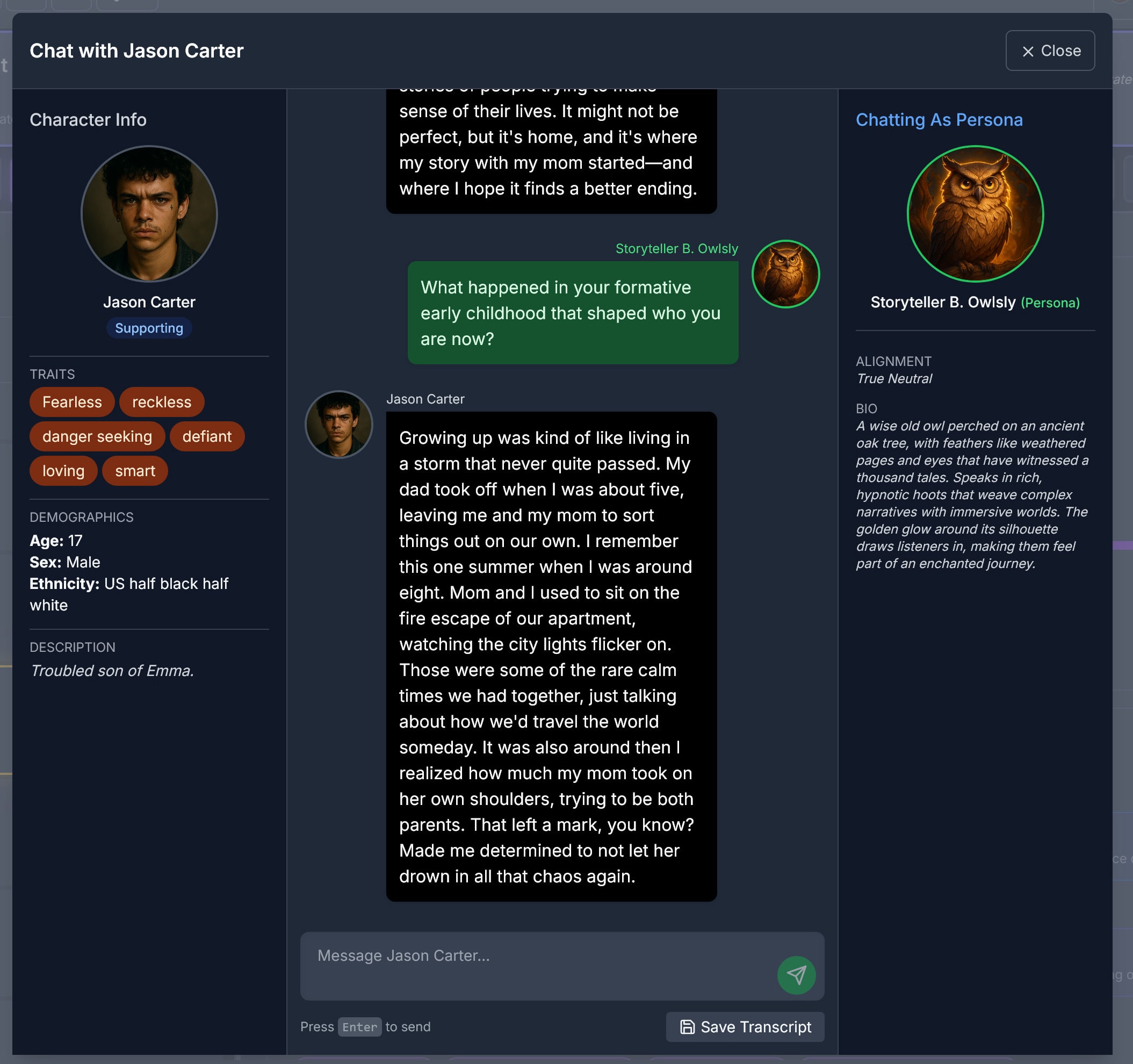 Writer's Block solution screenshot
